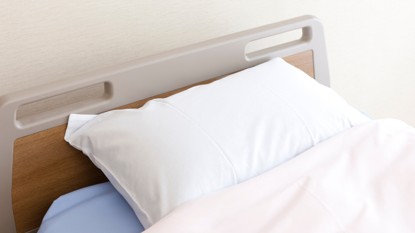 AJM Textiles hospital pillow & pillow covers tailored for patient care, offering hypoallergenic protection, soft texture, and easy maintenance for clinical environments.