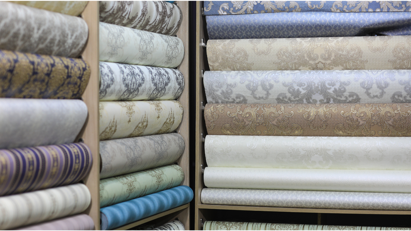 A wide variety of wallpaper textures and designs that enhance hotel interiors — offering quick, stylish transformation without major renovations.